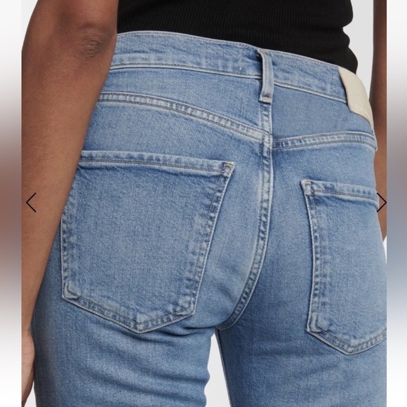 Citizens Of Humanity Isola Mid-Rise Women’s Flare Jeans Sz 26 Light Blue - Picture 2 of 7